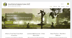 Desktop Screenshot of lalegacylaw.com